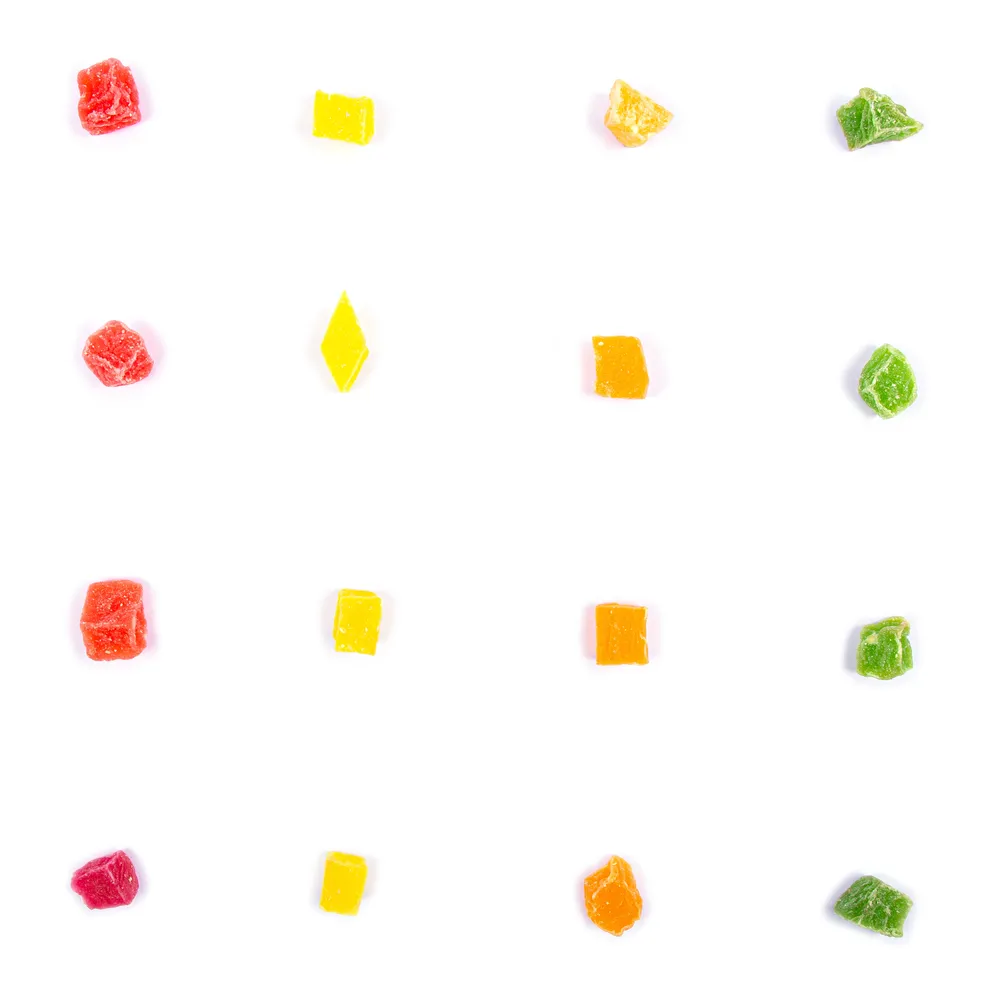 آناناس خشک حبهای رنگی - Image 3