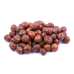 فندق برشته با پوست