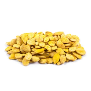 تخمه کدو مرمری برشته زعفرانی