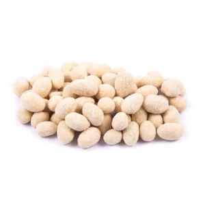 مغز بادام زمینی روکش‌دار پنیر سفید